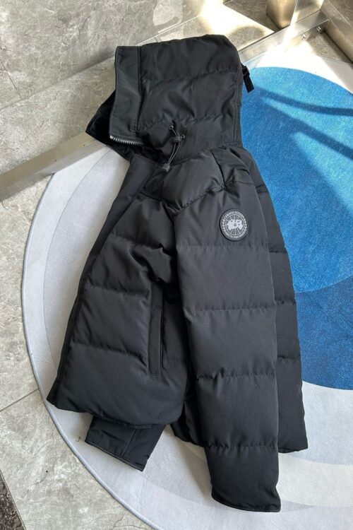 Canada Goose Mac Millan Parka Black Logo