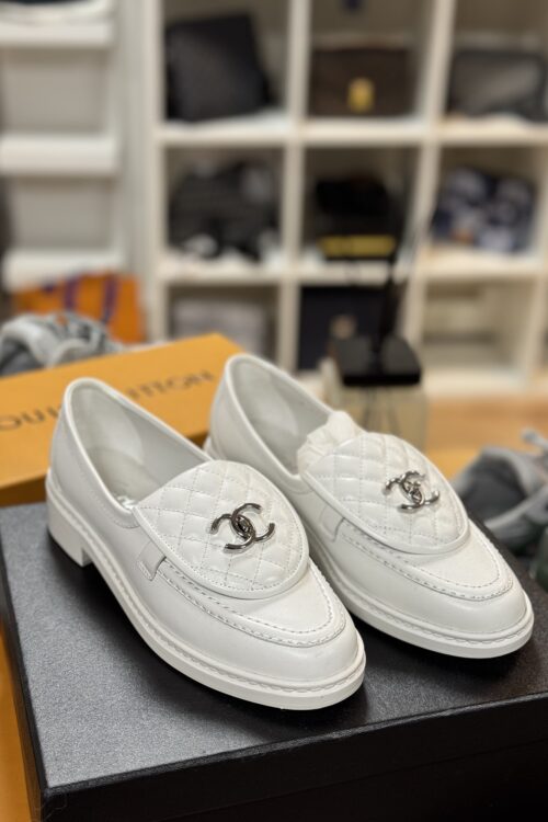 Chanel Moccasins