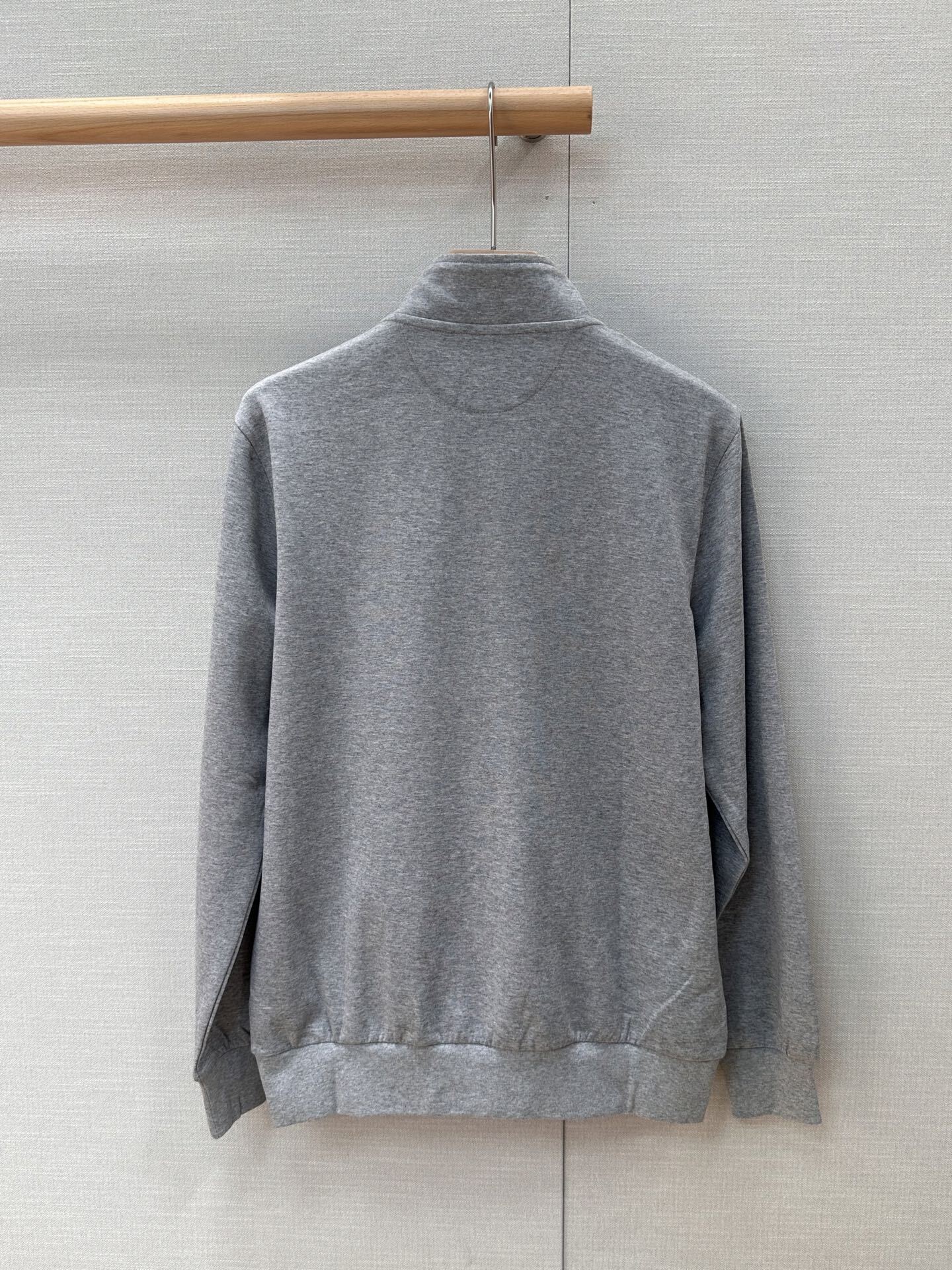Brunello Cucinelli Zip Jacket — Grey - Brunello Cucinelli | LMX Boutique