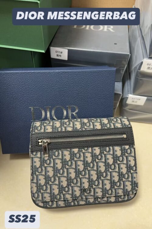 Dior Messenger Bag — Oblique Jacquard