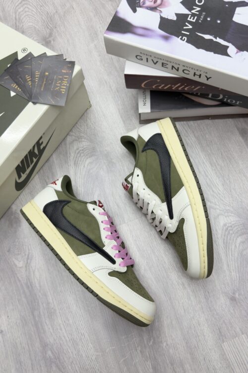 Nike Air Jordan 1 Low Travis Scott Medium Olive