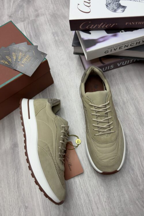 Loro Piana Week End Walk Sneaker – Beige