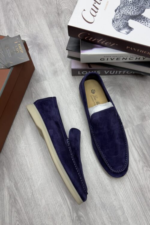Loro Piana Summer Walk — Navy Suède II