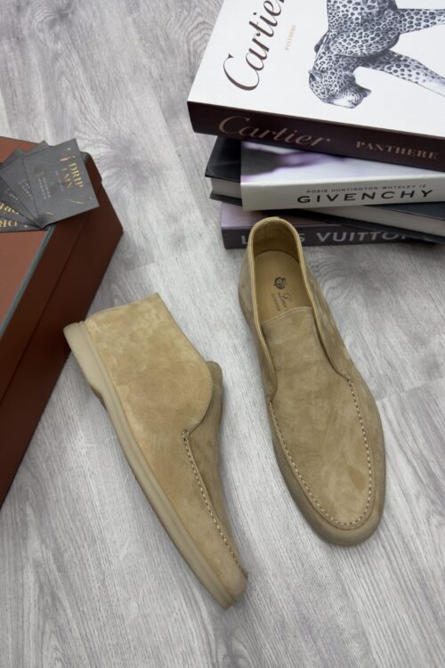 Loro Piana Summer Walk — Tan Suède
