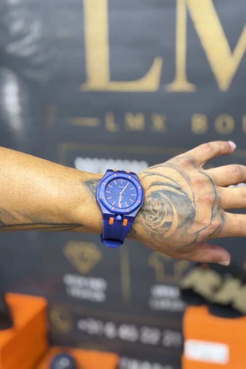 Audemars Piguet Royal Oak Horloge — Blauw / Oranje