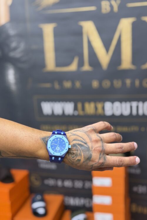 Audemars Piguet Royal Oak Horloge — Donkerblauw / Lichtblauw