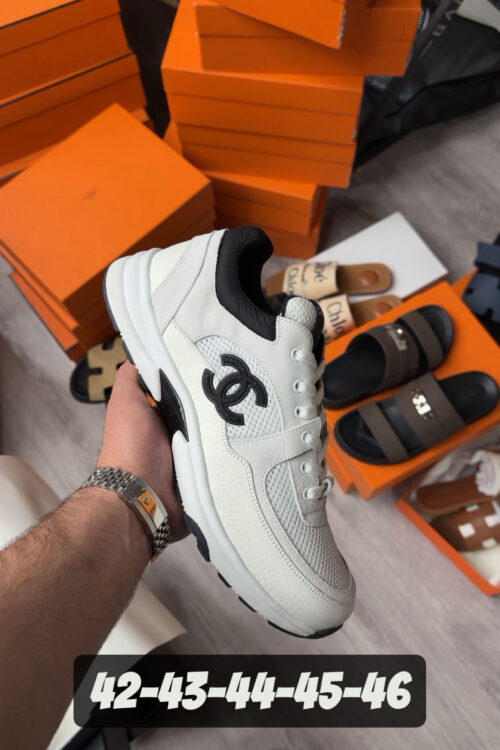 Chanel CC Sneaker – Wit met Zwart