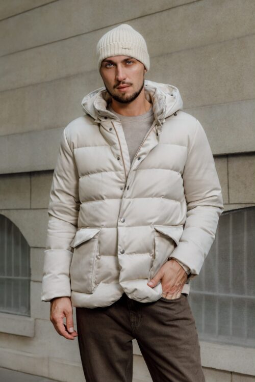 Loro Piana C.O.L.D. Donsjas met Capuchon – Crème
